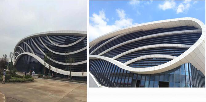 第七屆世界軍運會游泳館雙曲板